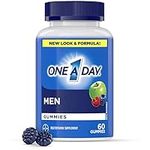 One A Day Men's Multivitamin Gummies - Daily Gummy Vitamins For Men With Vitamin A, C, D, Zinc For Immune And Bone Health, Biotin For Energy Metabolism, Vitamin E, Selenium Antioxidants, 60 Gummies