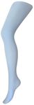 Silver Legs 40 Denier Semi-Opaque Tights - Baby Blue- One Size