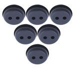 Adefol Fuel Gas Tank Rubber Grommet for 2-Hole 21mm (13/16") Hole Trimmer Weed Eater Replacement Kit