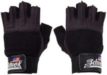 Schiek Sports 530 Platinum Lifting Gloves with Gel Pad - Amara Leather Weightlifting Gloves for Women and Men