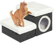B FSOBEIIALEO Cat House Pet Stairs 