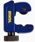 Pipe Cutters Irwin-Tools (LARGE DIAMETER MINI TUBE AND PIPE CUTTER 1/8-1-1/8" CAPACITY). Cuts Copper, Brass, Aluminum, PVC, and Thin-Wall Conduit Tubing & Pipes