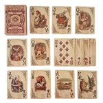 ASVP Shop Alice In Wonderland Playing Cards - Full Set - Perfect for Gifts, Games, Decor, Alice in Wonderland Party Supplies and Decoration