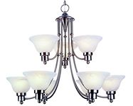 Trans Globe Lighting Payson Gu-24 5 Light Energy Efficient Chandelier, Brushed Nickel