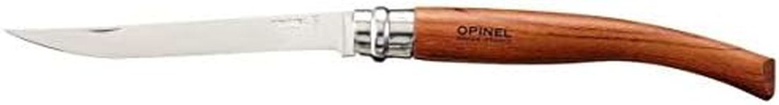 Opinel Slim Series Folding Fillet Knives - Wood Handles/Stainless Steel Blades