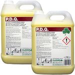 2 x 5L PDQ Solvent-free Polymeric Wax Floor Maintainer General Cleaner Clover Burnishing for Vinyl, Asphalt, Unsealed Wood, Lino, Rubber and Marble Floors