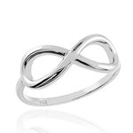 Infinity Rings White Golds