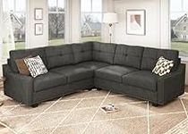 HONBAY Convertible Sectional Sofa L