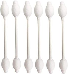 Baby Cotton Swabs, Organic Chlorine-Free Safety Swabs for Kids or Newborn Babies, 100% Biodegradable Gentle Baby Qtips, Cruelty-Free & Hypoallergenic Children Cotton Buds (4 packs of 55 ct. Total 220)