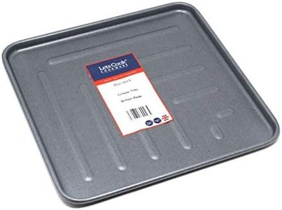 33cm Square Crisper Oven Baking Tray, British Made with Teflon Select Non Stick by Lets Cook Cookware
