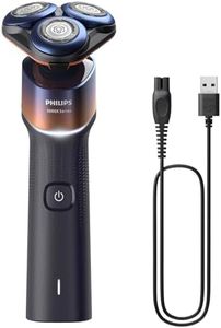 Philips 5000X Series Wet and Dry Electric Shaver with Skin Protect Technology, Adriatic Chrome/Warm Orange, X5012/05