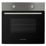 Russell Hobbs 70L, 60cm Wide, Single Electric Built-in Fan Oven and Grill in Stainless Steel, 5 Oven Functions, RHFEO7004SS