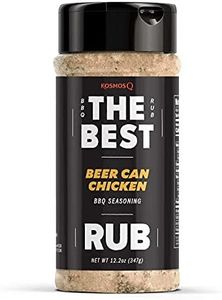 Kosmos Q The Best Beer Can Chicken Rub - BBQ Meat Dry Rub & Beer Can Chicken Seasoning - Use on Baked Chicken, Dumplings, Enchiladas & More (12.2 oz)