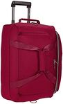 Skybags Cardiff Polyester 52 Cms Wheel Travel Duffle Bag (Red), 28 Centimeters