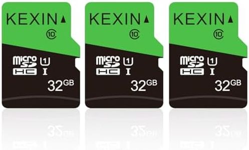 KEXIN 3 Pack 32GB Micro SD Card Memory Card MicroSDHC UHS-I Memory Cards Class 10 High Speed Card, C10, U1, 32 GB 3 Pack