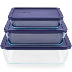 Pyrex Glass Tupperwares