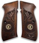 ZIB GRIPS for CZ-75 Grips / CZ85 Grips / 75B CZ 75 / SP-01 75B CZ 75/85 Full Siz Handmade from Walnut Wood