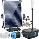 POPOSOAP Pond Filter with 12W Solar