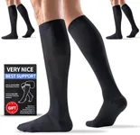 Medical Compression Socks 20-30 mmHg for Men Women (3 Pairs) - Best Support for All Day Wear, Pain Relief, Circulation