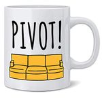 Friends TV Show Coffee Mug - Pivot Mugs - Double-Printed Coffee Tea Mug 15 Oz