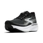 Brooks Women’s Adrenaline GTS 25 Supportive Running & Walking Shoe, Black/Grey/White, 7.5