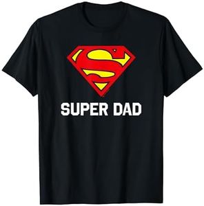 DC Comics Superman Father's Day Super Dad Logo T-Shirt