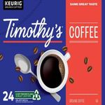 Timothy's German Chocolate K-Cup Coffee Pods, 24 Count For Keurig Coffee Makers