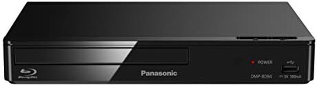 Panasonic Blu-ray and DVD Player with LAN and HDMI Cable Included (DMP-BD84GN-K)