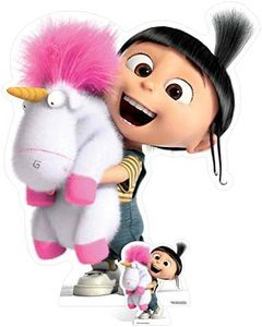 Star Cutouts Ltd Agnes and Fluffy Unicorn Life Cortador de cartón y Madera, 118 x 100 x 118 cm, Multicolor