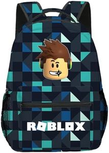 Umbrean Rob-lox Boys Children's Backpacks Game for Nursery Children Boys, red, Small