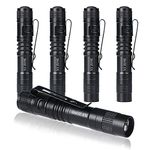 XY Zone 5pcs Ultra Slim XP-1 XPE-R3 LED1000LM Mini Flashlight Clip Lamp Penlight Torch Powered by 1 x AAA Battery (not Include)