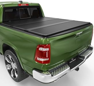 YITAMOTOR FRP Hard Tri-Fold Truck Bed Tonneau Cover Fits for Dodge Ram 1500 (19-24 Classic ONLY) 2009-2024, 6.4 ft Bed Without Rambox