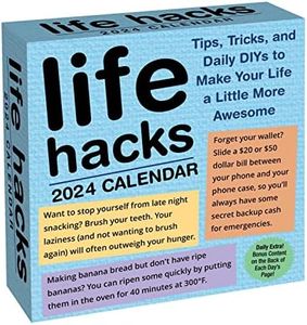 Life Hacks 2024 Day-To-Day Calendar: Tips, Tricks, and Daily DIYs to Make Your Life a Little More Awesome