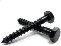 RADSO M8 Hex Head Coach Screws Wood