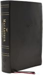 NKJV, MacArthur Study Bible, 2nd Edition, Leathersoft, Black, Comfort Print: Unleashing God's Truth One Verse at a Time