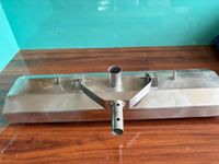 KOZIK Stainless Steel Silver Swimming Pool SS Vacuum Head with Brush 20 inch