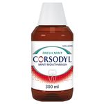 Corsodyl Mouthwash Gum Disease Treatment for Adults, Chlorhexidine Mouthwash for Gingivitis Treatment, Mint 300ml