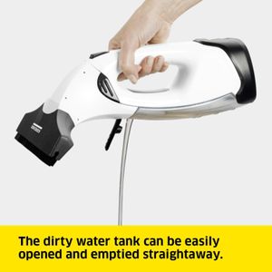 Kärcher WV 2 Plus Cordless Window Vac – Glass and Surface Cleaner