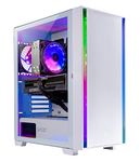 Skytech Shiva Gaming PC Desktop – AMD Ryzen 5 5600X 3.7 GHz, NVIDIA RTX 4060 Ti, 1TB NVME SSD, 16GB DDR4 RAM 3200, 600W Gold PSU, 11AC Wi-Fi, Windows 11 Home 64-bit