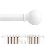 White Curtain Rods for Windows 28 t