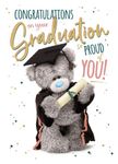 Me To You Tatty Teddy Congrats On Your Graduation Greeting Card 5x7ins - Official Collection