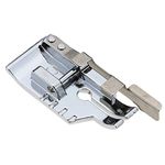 1/4''(Quarter Inch) Quilting Patchwork Sewing Machine Presser Foot with Edge Guide for All Low Shank Snap-On Singer, Brother, Babylock, Euro-Pro