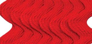 Wright's Medium Rickrack 1/2" X2-1/2Yd-Red