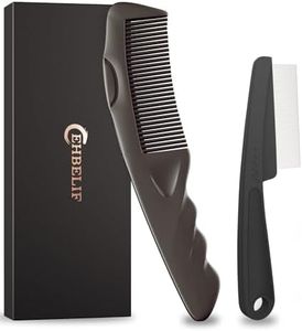 Dandruff Comb Removal 2PC Hollow Fine Tooth Scalp Detox Hair Care Tool