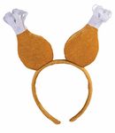 Forum Men's Novelty Turkey Drumstick Headband, Multi, One Size