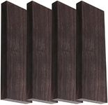 Baogao Ebony Wood Blank | 4.7"x1.57"x0.39"Black Ebony Lumber Original Wood Timber | Lumber African Black wood Blank Material for Music Instruments Tools