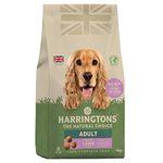 Harringtons Complete Dry Adult Dog Food Lamb & Rice 4kg (Pack of 3) - Made with All Natural Ingredients (Packaging may vary)