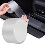 Bennort Anti Scratch Tape for Car Door Sill Protector,Carbon Fiber High Gloss Car Door Edge and Entry Guard Protector Strip Car Door Edge,Front and Rear Bumper Hood Anti-Scratch Film Tape (2inch x 5M)