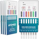 5 x Aydmed Expert 7-in-1 Rapid Drug Test Dip Cards | Urine Drug Tests Kit | Test for Cocaine, Opiates, Methadone, Amphetamines, Cannabis, Ecstasy & Benzodiazepines