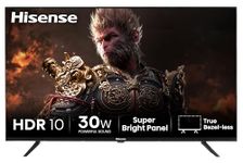 Hisense 108 cm (43 inches) E43N Series Full HD Smart Google LED TV 43E43N (Black)